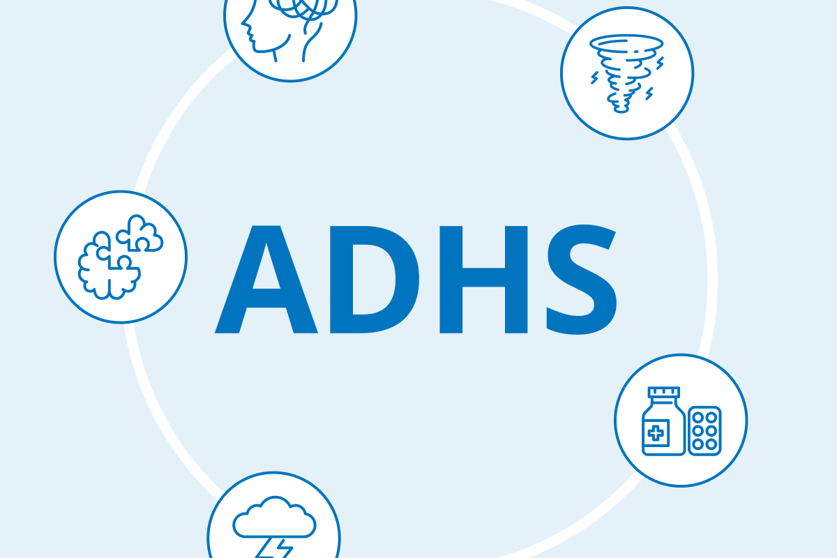 Abbildung von ADHS im Überblick